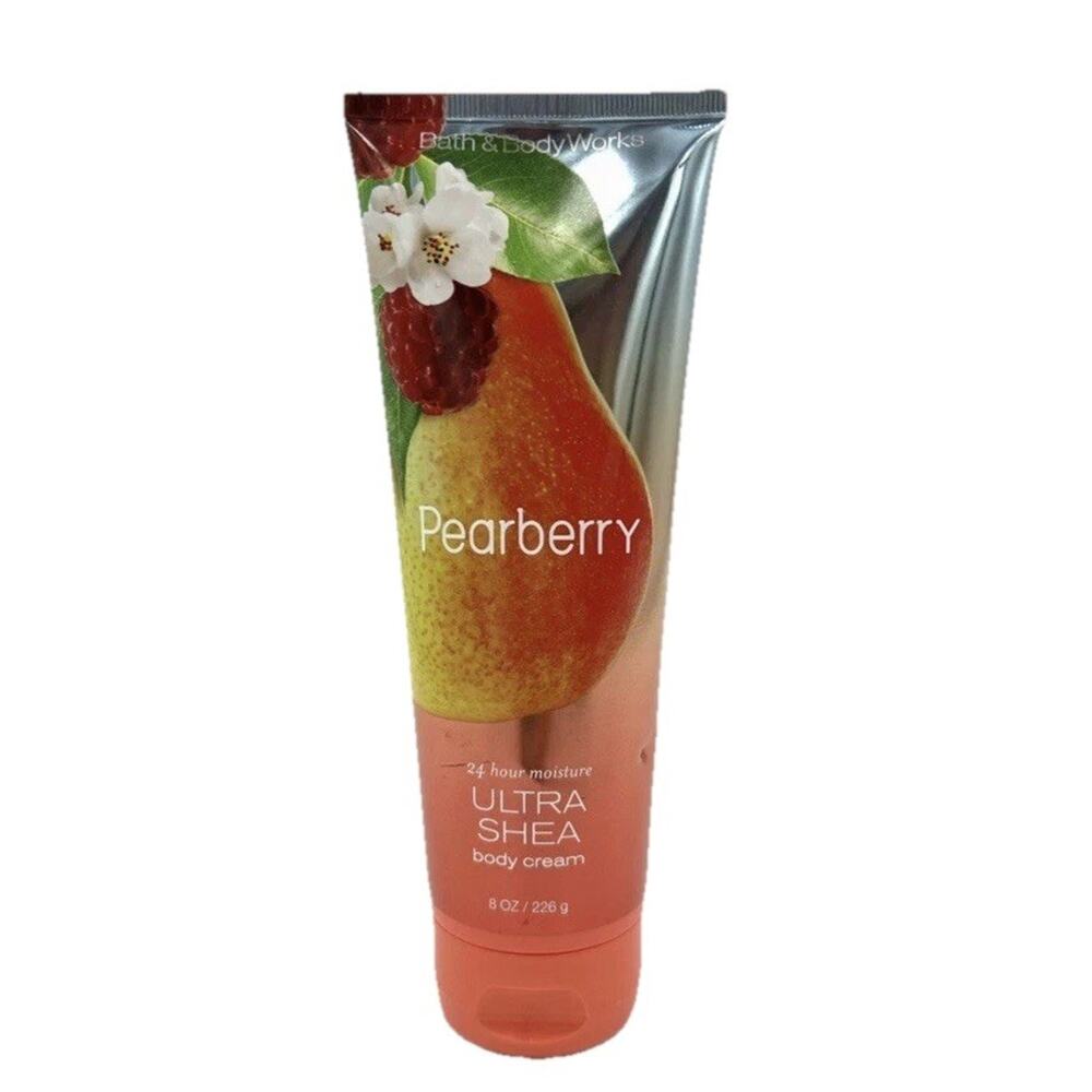 Bath & Body Works Pearberry Moisture Ultra Shea Body Cream 8‎ oz Discontinued